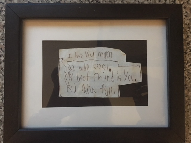 This note is more valuable than jewellery to a West Kelowna woman. 