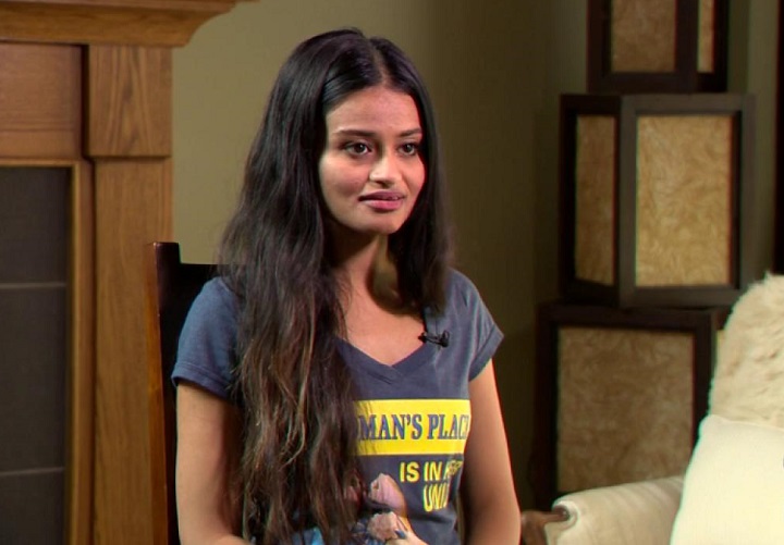 Nimra Amjad spoke with Global News in August after she said she received racist death threats on Facebook. 