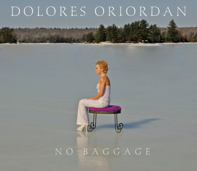 The “No Baggage” album cover was taken on the frozen water of Big Bald Lake, just north of Buckhorn, where the singer once lived.