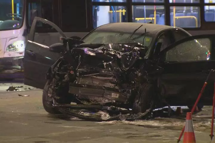 The driver of the car that hit a bus on Osborne St. earlier this month has died.  