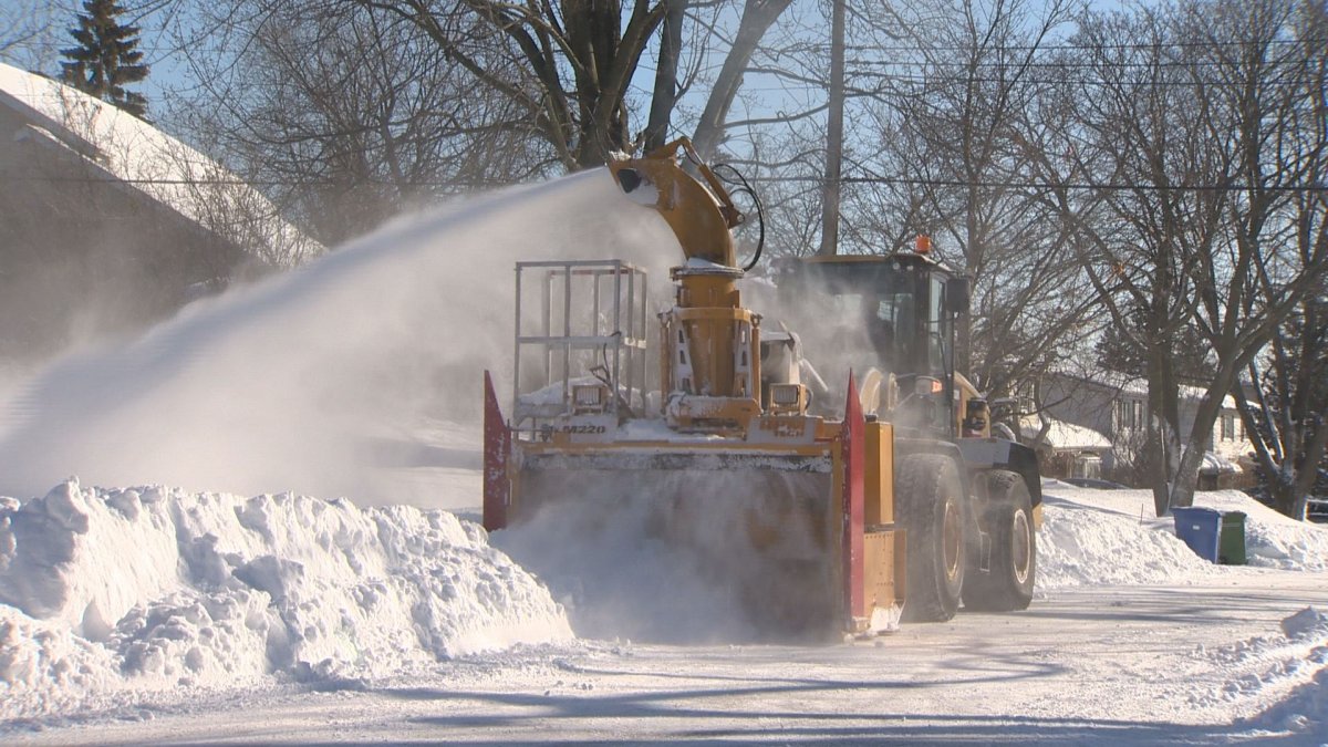 Pointe-Claire snow crews are busy digging out along Douglas-Shands.