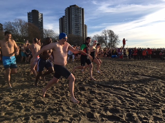 IN PHOTOS: Vancouver Polar Bear Swim 2018 draws large crowds in English Bay - image