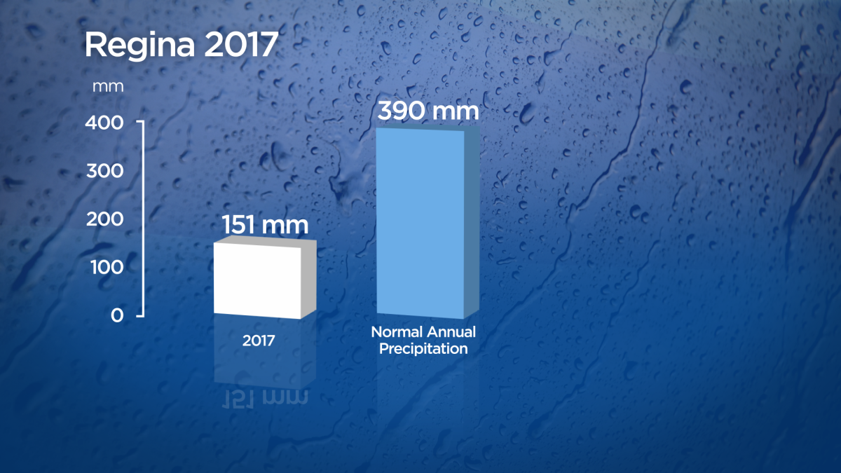 2017 second driest year on record in Regina - image