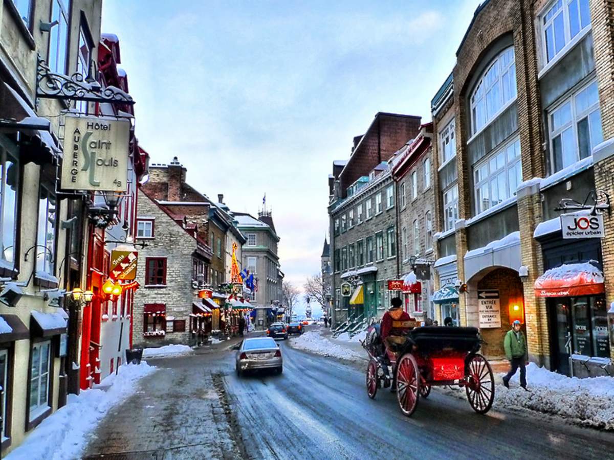 Quebec City is one of the oldest cities in North America and a UNESCO world heritage site.