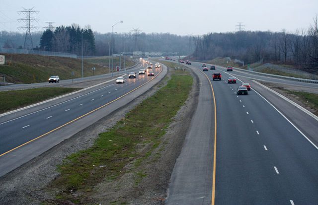 80 km/hr signs will be installed next week as the speed limit drops along a portion of the Red Hill Valley Parkway.