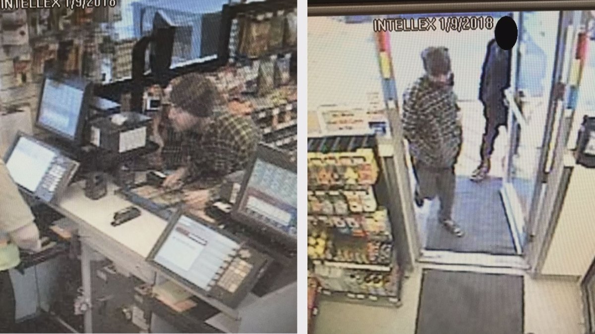 Vernon gas bar robbery caught on surveillance camera - image