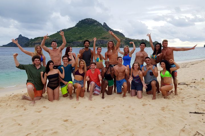 The cast of 'Survivor: Ghost Island.'.
