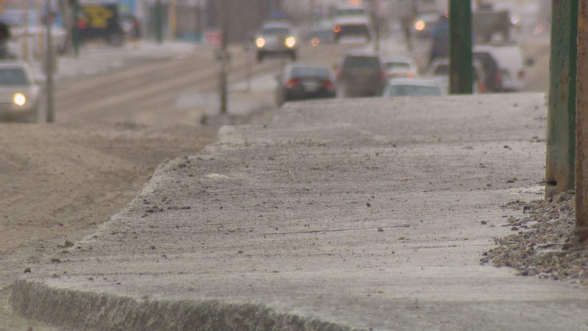 The City of Regina has had sanders out since last night and will remain out on the city streets throughout today.