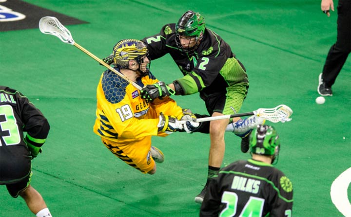 The Saskatchewan Rush downed the Georgia Swarm 13-9 at Infinite Energy Arena on Saturday.