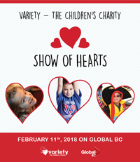 Variety Show Of Hearts Telethon on Global BC - image