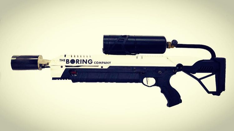 The Boring Company's flamethrower.
