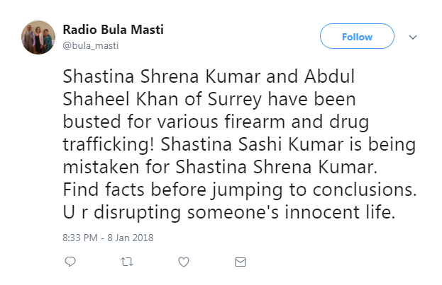 B.C. woman with same name as alleged drug dealer says she’s facing online harassment - image