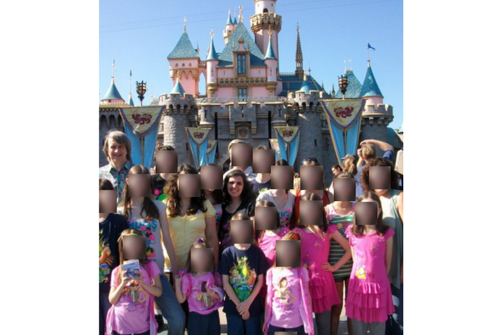 A photo of the Turpin family posted on Facebook.