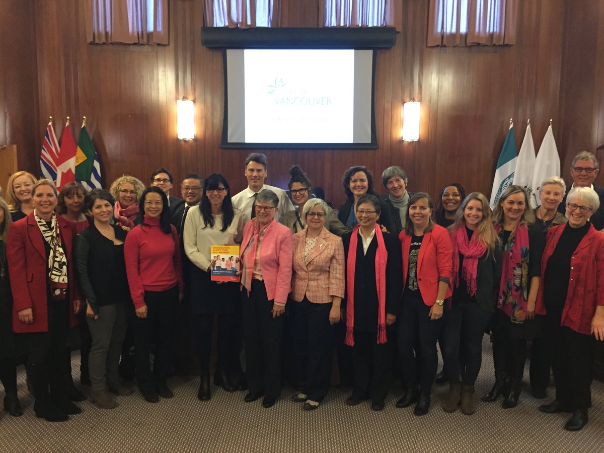 Vancouver City Council passes Women's Equity Motion on Wednesday January 17th. 
