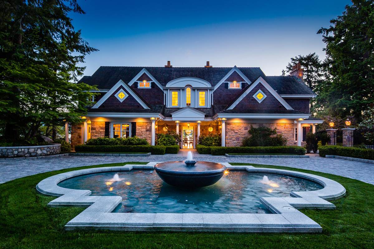 9344 Ardmore Drive in North Saanich. The home sold for $9 million, the most expensive sale in the community's history.