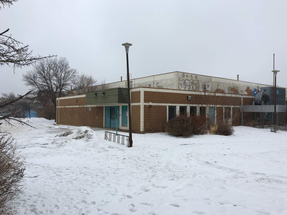 A look at the vacant Vimy Arena. 