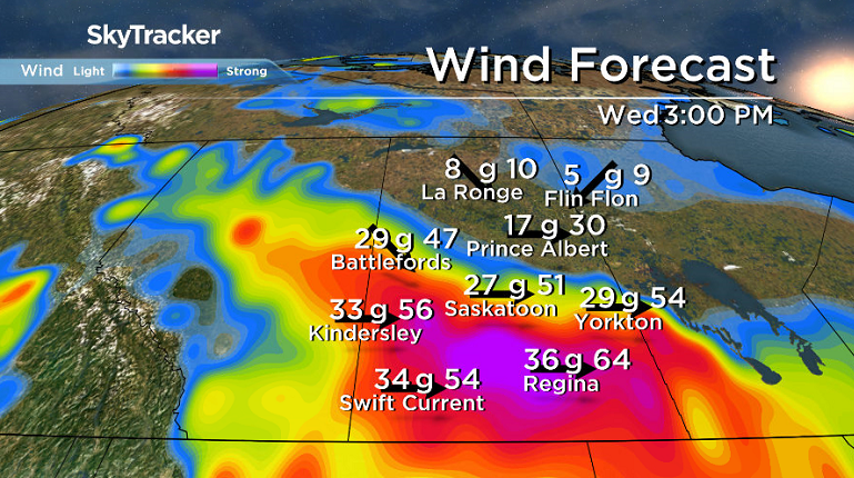 Winds may pick up a bit late Wednesday as warm air pushes in from the west.