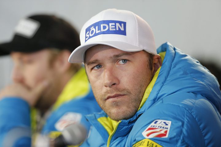 Bode Miller participates in a news conference in this file photo.