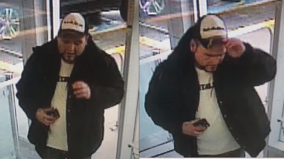 A man was seen in security video taking $360 worth of merchandise from a pharmacy in Lower Truro. 
