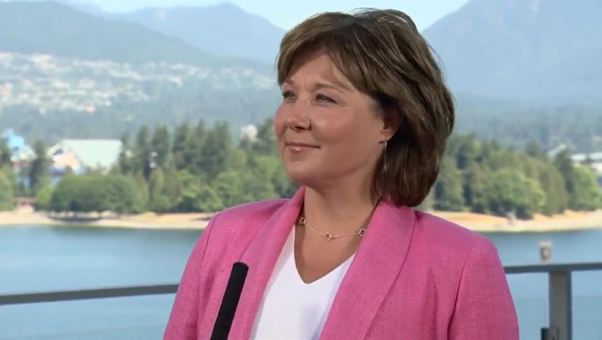 Former B.C. premier Christy Clark says blocking Trans Mountain is ‘illegal’ - image