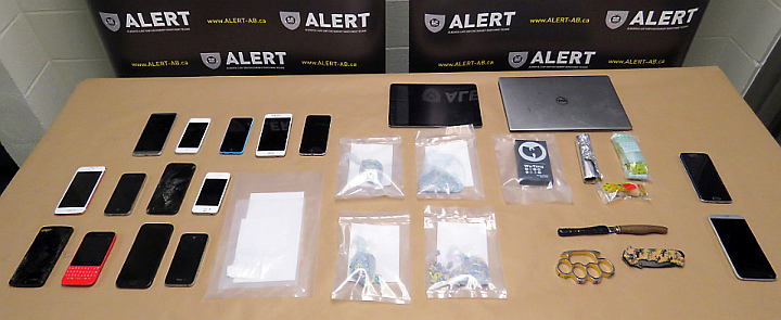 Lethbridge ALERT drug bust February 2018