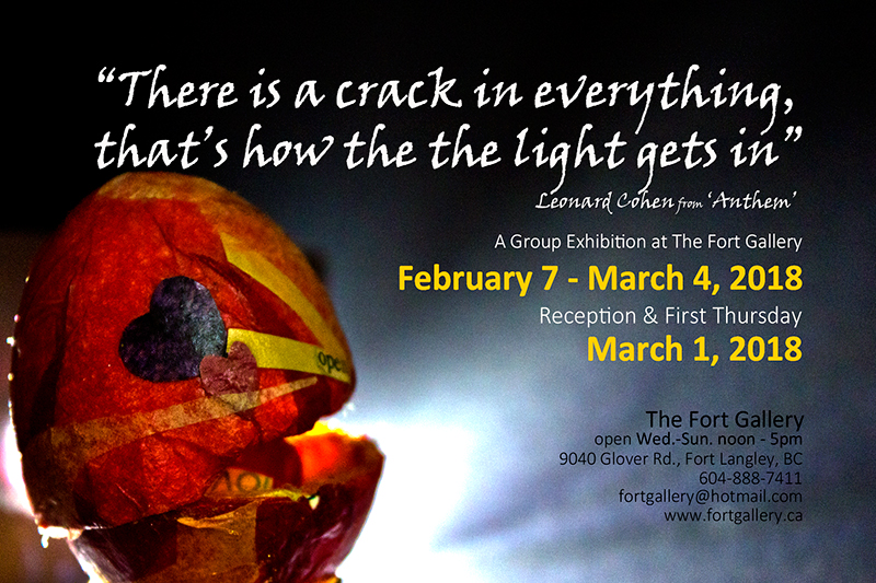 “There is a crack in everything. That’s how the light gets in.” Group Exhibition - image