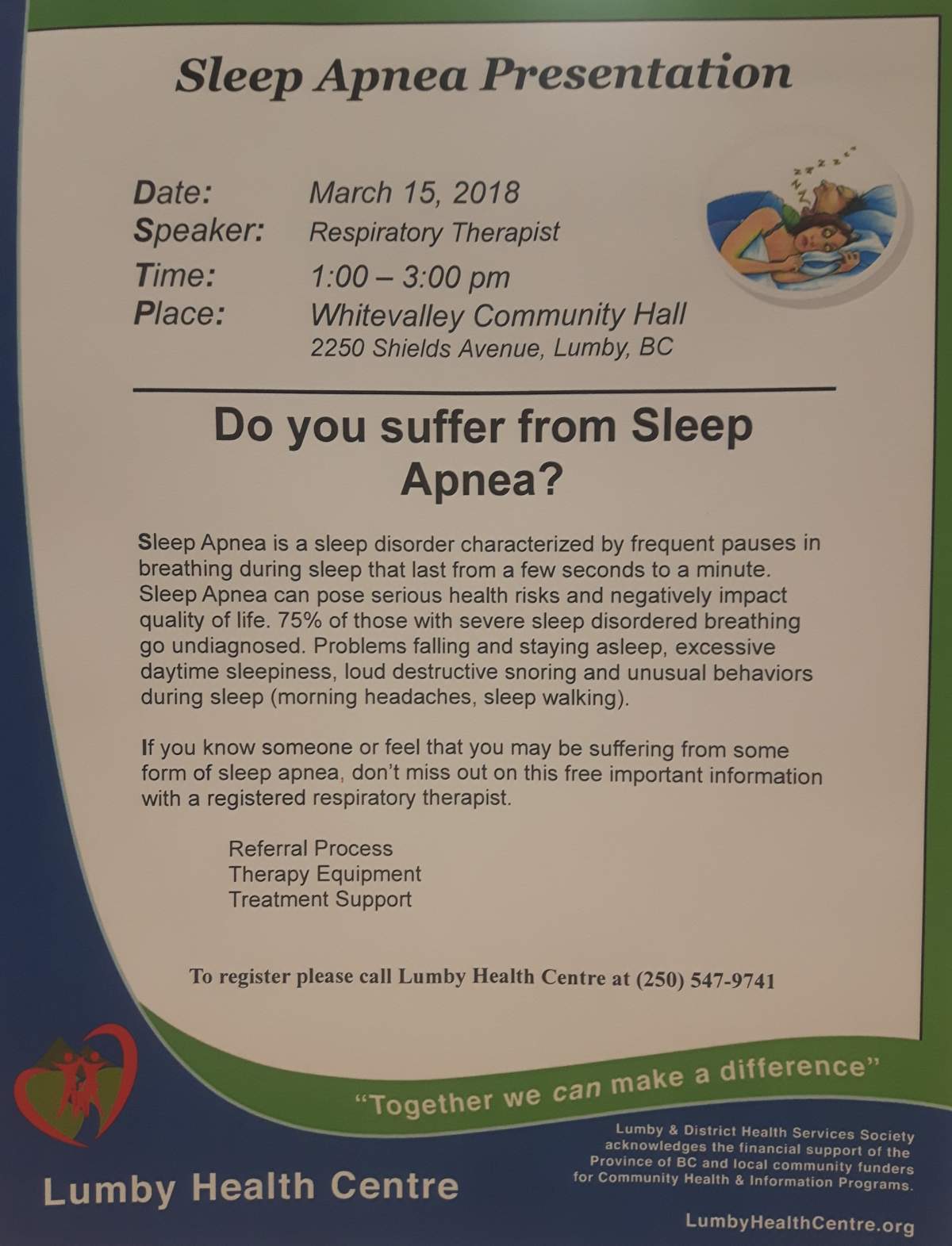 Sleep Apnea Presentation - image