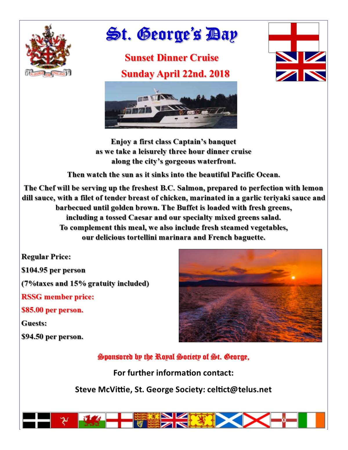 St. George’s Dinner Cruise - image