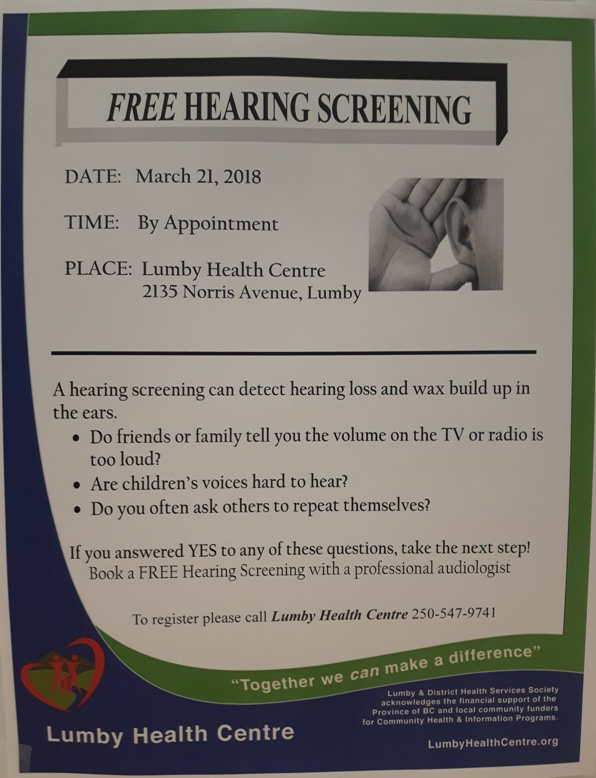 Free Hearing Screening - image