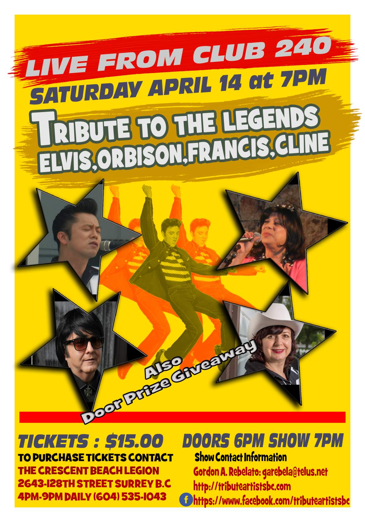 Tribute to the Legends at Club 240 Crescent Beach - image