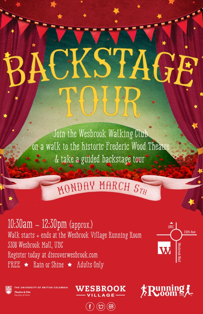 UBC Theatre Backstage Tour Walk - image