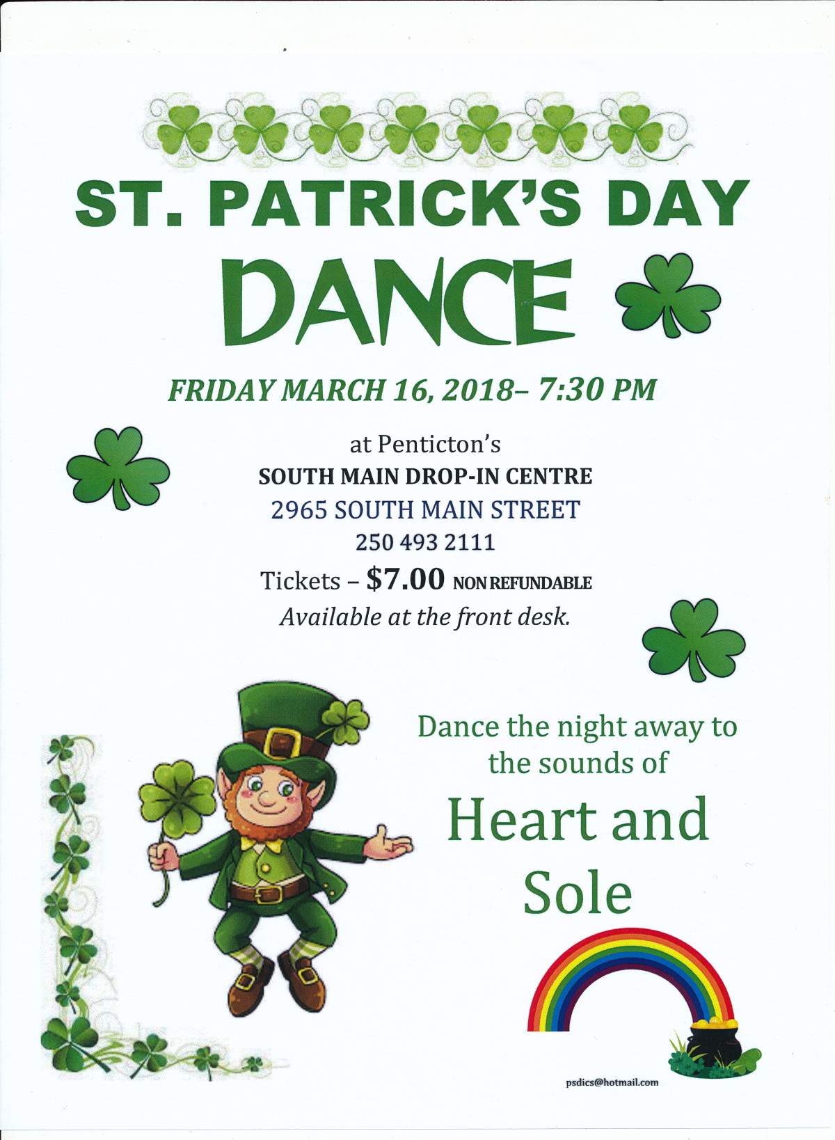 St. Patrick’s Day Friday Night Dance - image