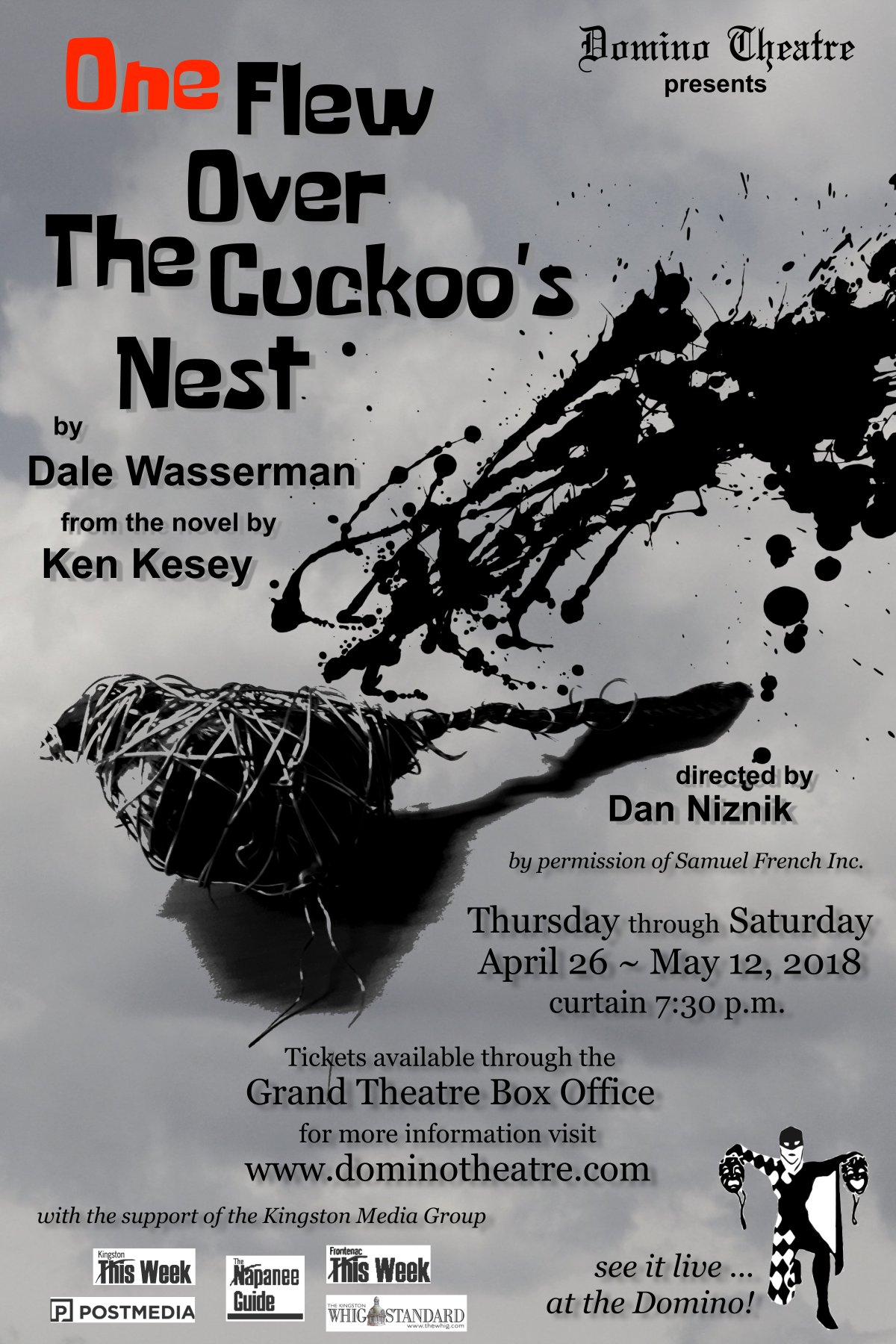Domino Theatre presents: One Flew Over The Cuckoo’s Nest by Dale Wasserman - image
