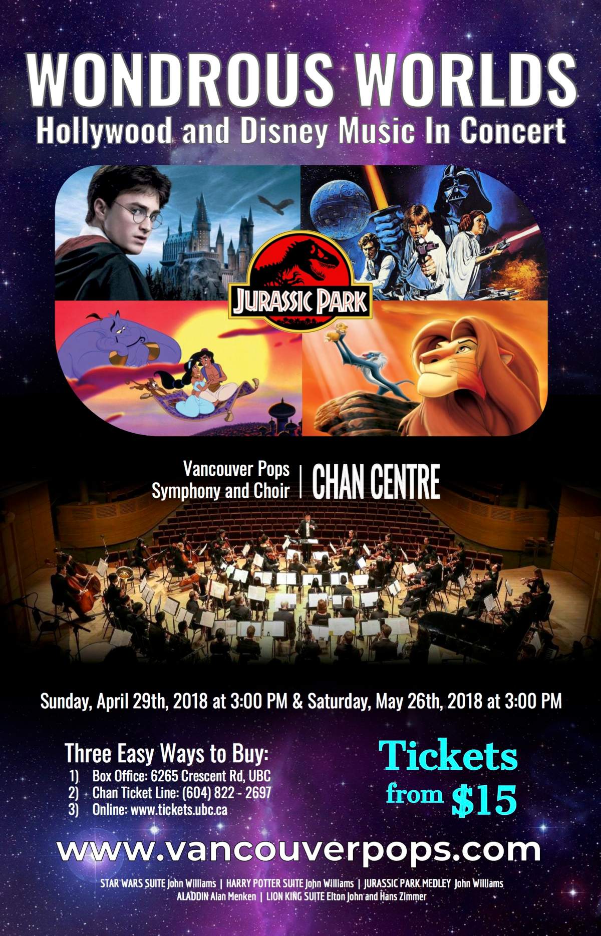 Wondrous Worlds Concert - image