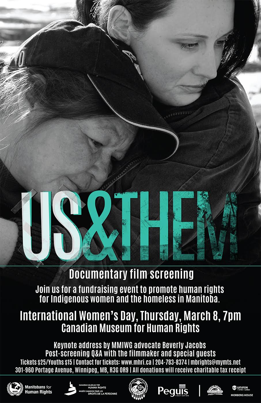 “Us & Them” Documentary Film Screening @ Canadian Museum of Human Rights - image