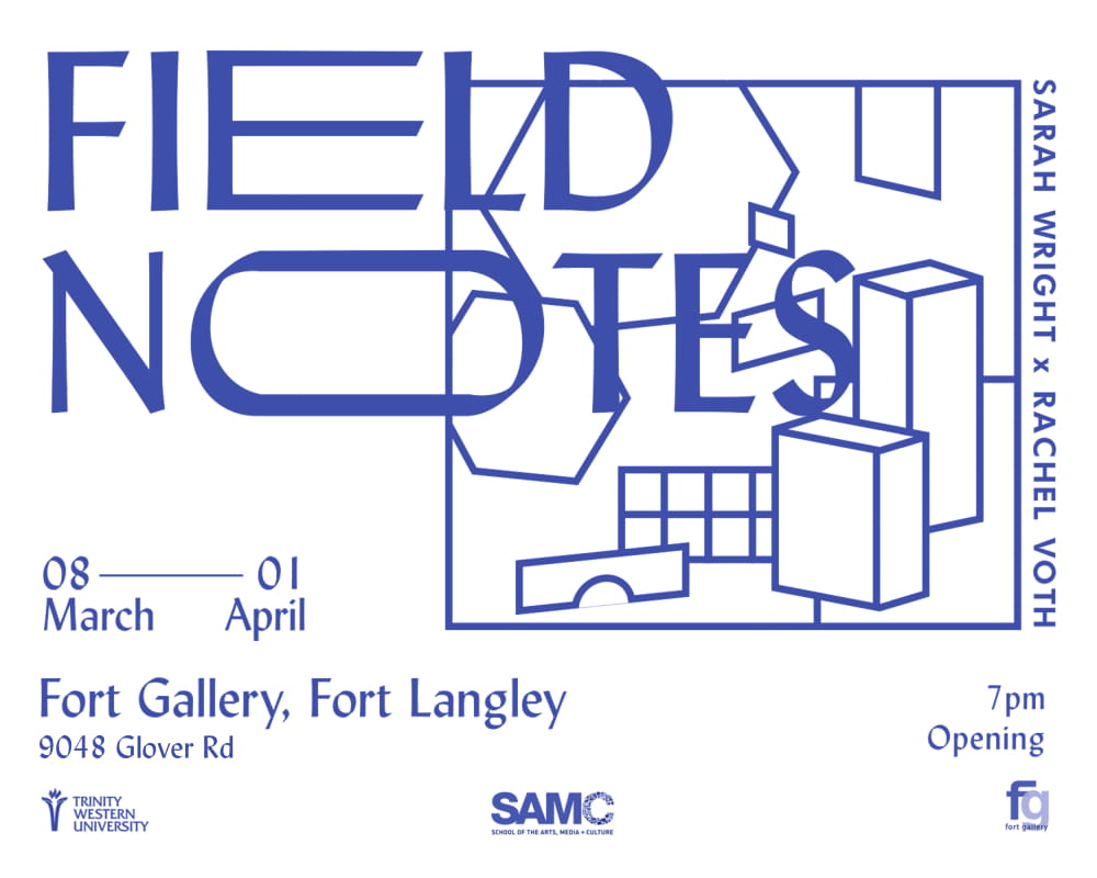 Field Notes, TWU Student Honours Exhibition - image