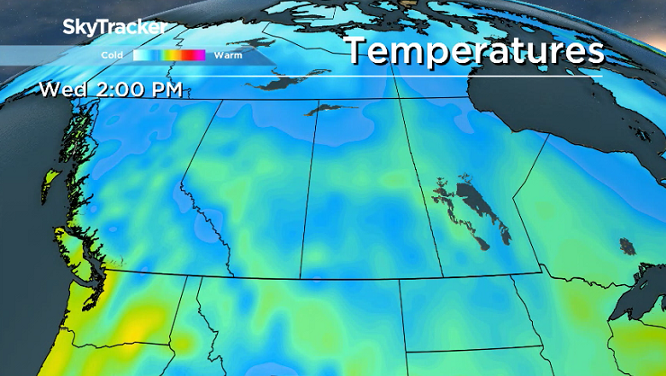 A warm finish to February is on the way across central Saskatchewan.