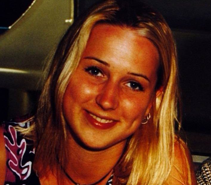 Adrienne McColl, 21, found dead outside Nanton on February 17, 2002.