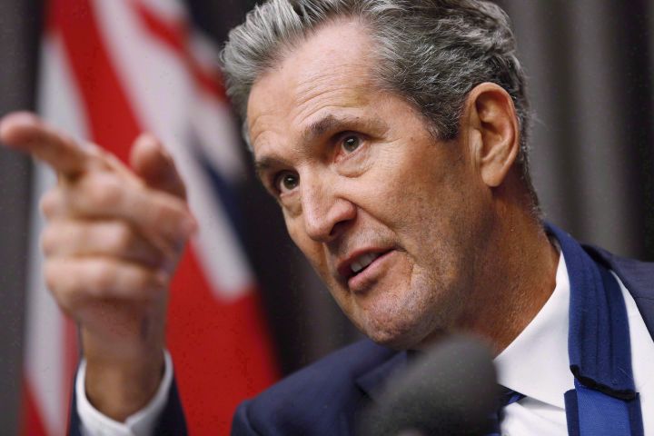 Manitoba Premier Brian Pallister.