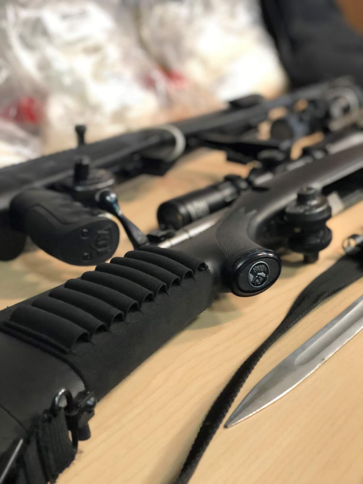 Project Arbour seized weapons and drugs.