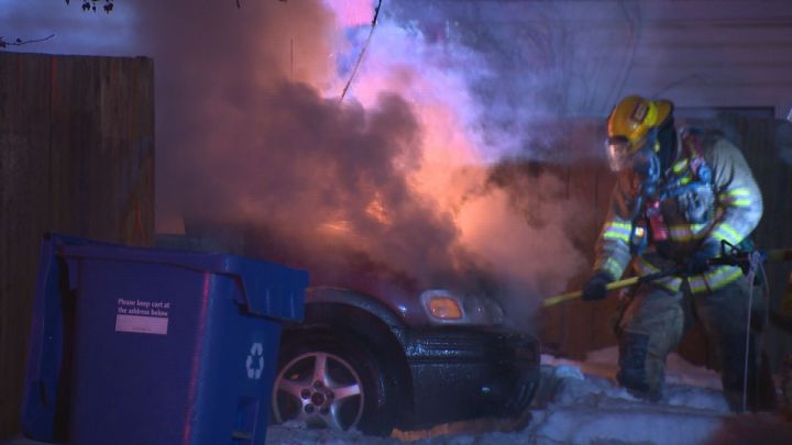 The Calgary Fire Department said crews were called to a house fire on Fortalice Crescent S.E. at about 8 p.m.