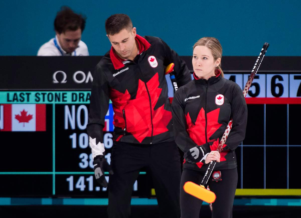 Kaitlyn Lawes and John Morris have a record of 1-1 as of Thursday morning.