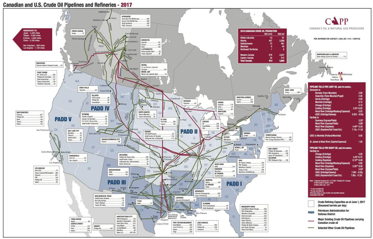 Pipeline problems, not carbon taxes, the bigger factor in energy competitiveness - image