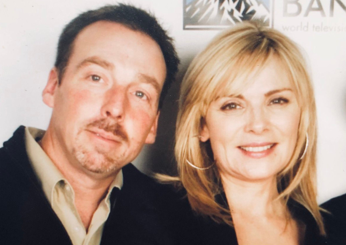 Chris and Kim Cattrall. 