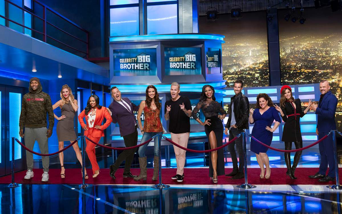 L-R: Metta World Peace, Brandi Glanville, Keshia Knight Pullman, Ross Matthews, Shannon Elizabeth, Mark McGrath, Omarosa Manigault, James Maslow, Marissa Jaret Winokur, Ariadna Gutierrez and Chuck Liddell will be the 11 celebrities competing on 'BIG BROTHER: CELEBRITY EDITION.'.