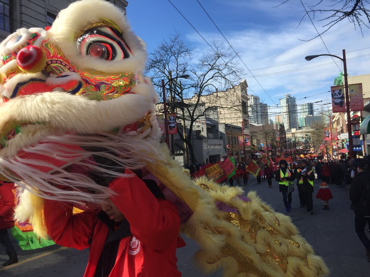 Thousands pack Vancouver’s Chinatown for Lunar New Year Parade BC