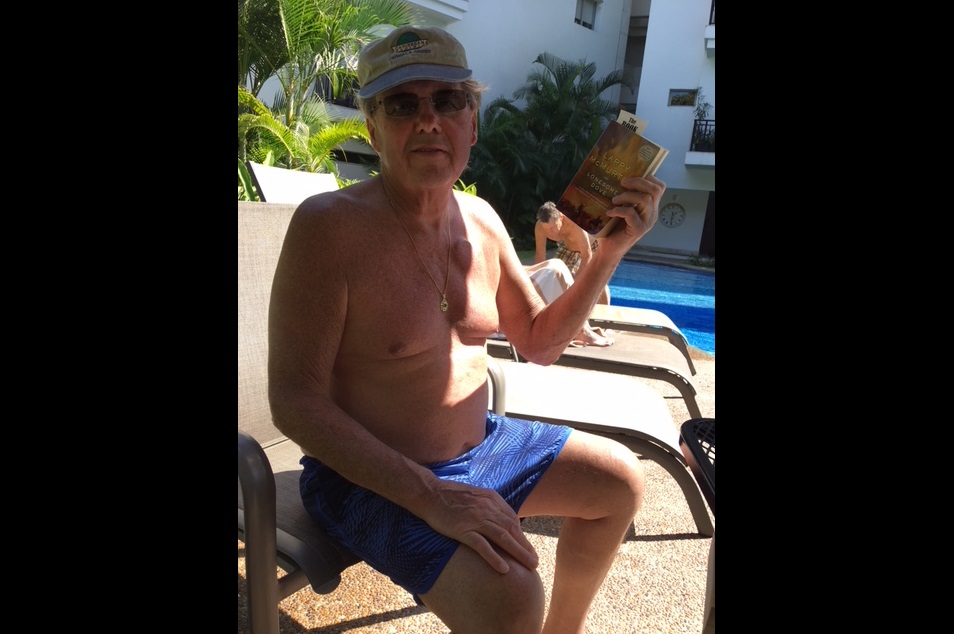 Stuart Cline, 71, is seen on vacation in Mexico before his medical emergency. 