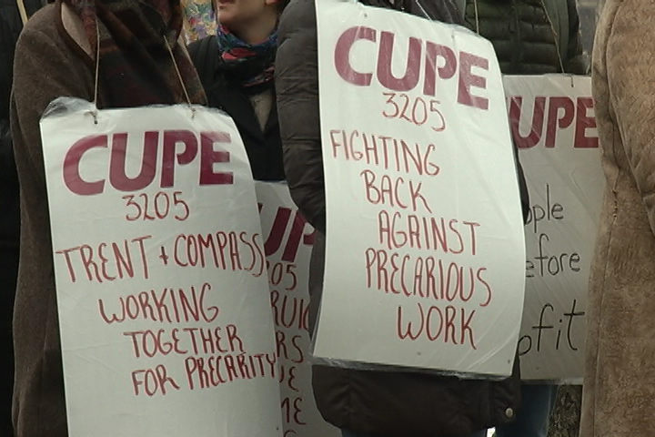 Trent University food service workers have reached a tentative contract with employer Compass Group.