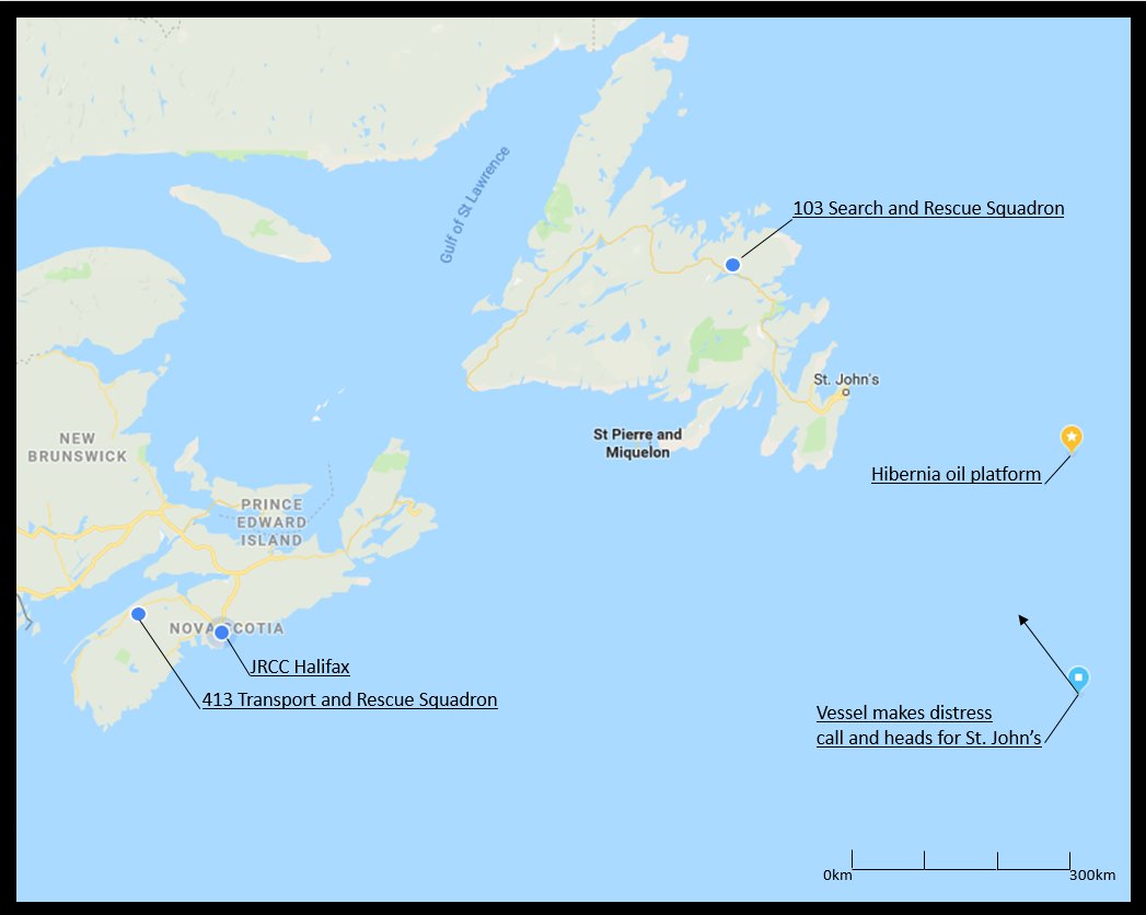Coast Guard spends night caring for injured sailor 500 km from St. John’s - image