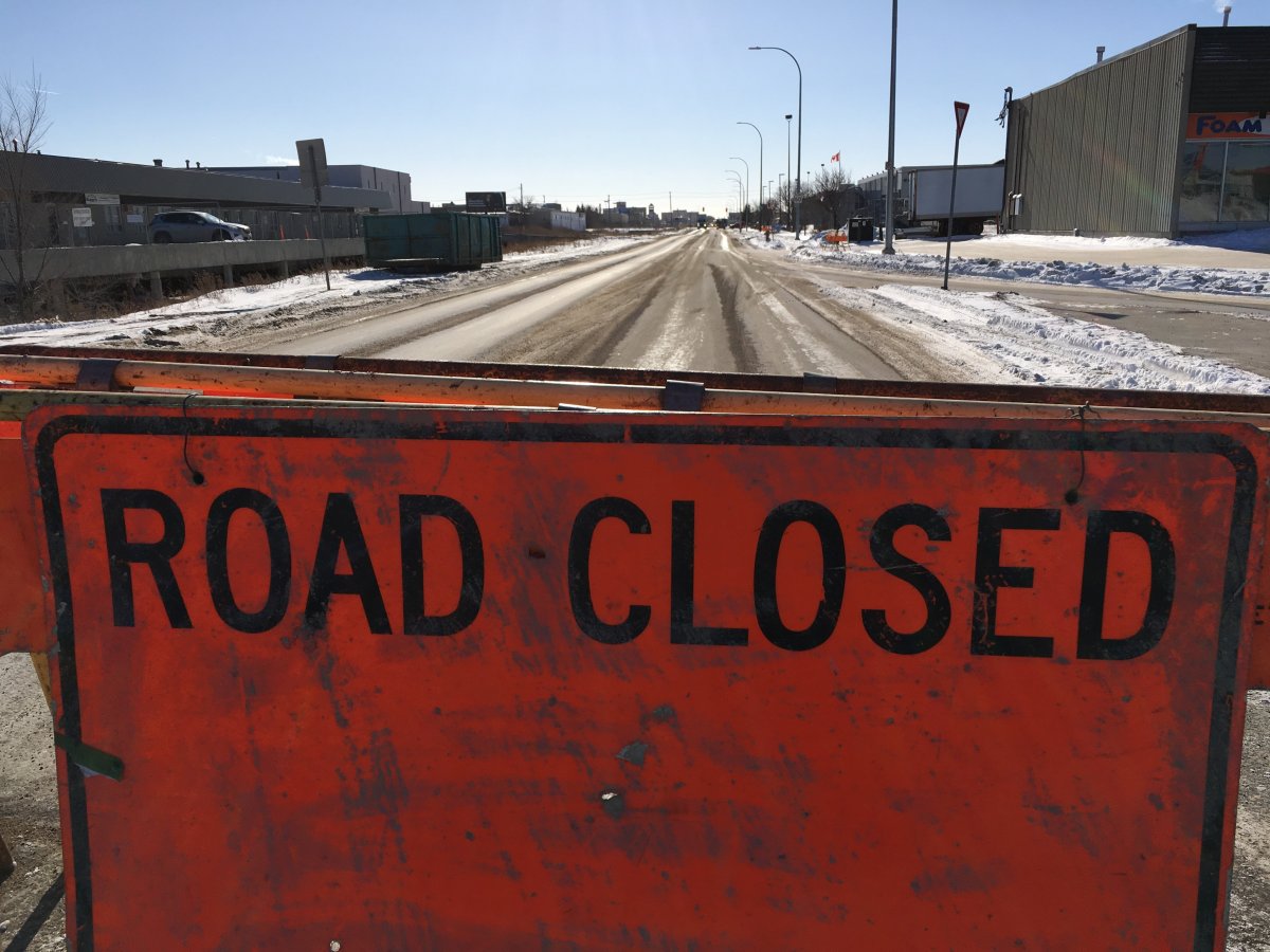 A section of Empress Street will be closed for a week starting Feb. 12.